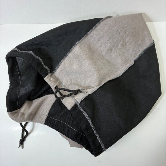 VTG Y2K Harley-Davidson Black Mesh Helmet Bag w/ Drawstrings – Logo Print - Picture 8 of 9